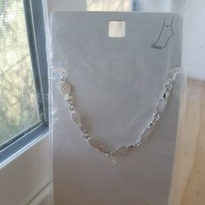 Silver ankle Bracelet
